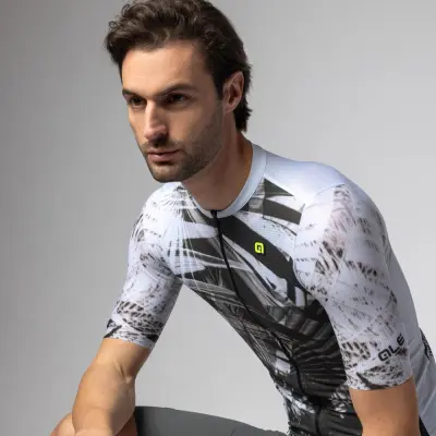 Letní cyklistický dres ALÉ pánský PALM PR-E