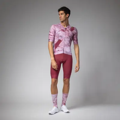 Letní cyklistický dres ALÉ pánský MARBLE PR-E