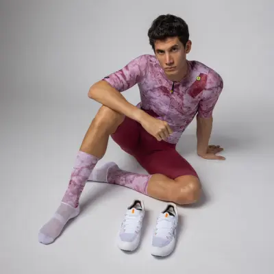Letní cyklistický dres ALÉ pánský MARBLE PR-E
