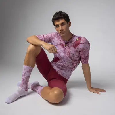 Letní cyklistický dres ALÉ pánský MARBLE PR-E