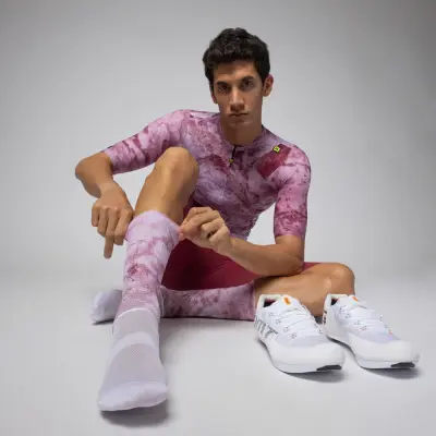 Letní cyklistický dres ALÉ pánský MARBLE PR-E