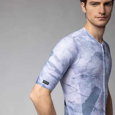 Letní cyklistický dres ALÉ pánský MARBLE PR-E