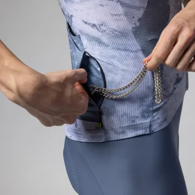 Letní cyklistický dres ALÉ pánský MARBLE PR-E