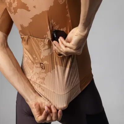 Letní cyklistický dres ALÉ pánský KRAKATOA OFF ROAD - GRAVEL