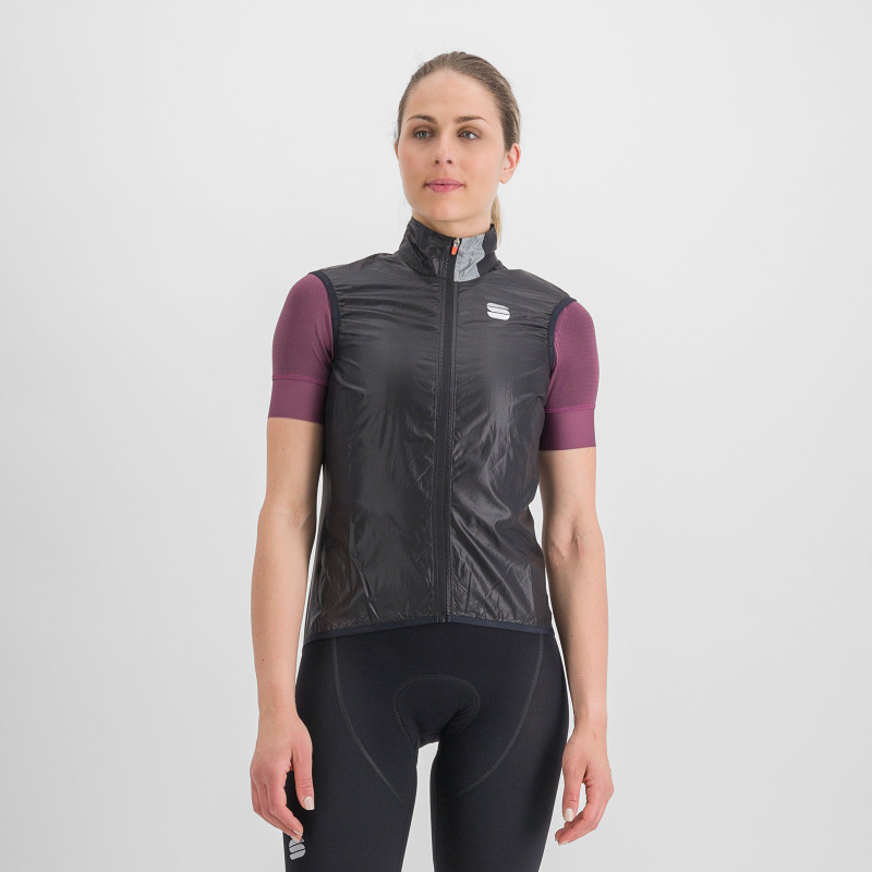Letná cyklistická vesta dámska Sportful Hot Pack EasyLight  čierna