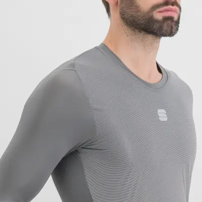 Sportful FIANDRE THERMAL tričko s dlhým rukávom sivé