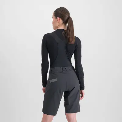 Sportful MERINO dámske tričko s dlhým rukávom čierne