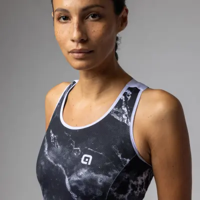 Letní cyklistický dres ALÉ dámský MARBLE PRAGMA