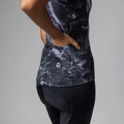 Letní cyklistický dres ALÉ dámský MARBLE PRAGMA