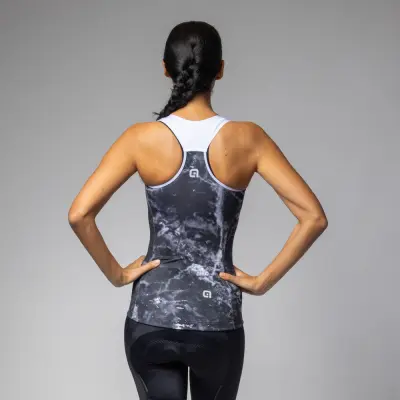 Letní cyklistický dres ALÉ dámský MARBLE PRAGMA