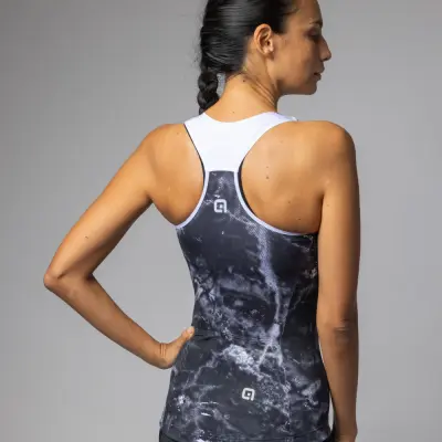 Letní cyklistický dres ALÉ dámský MARBLE PRAGMA