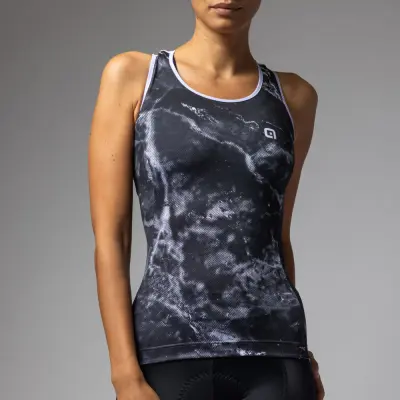 Letní cyklistický dres ALÉ dámský MARBLE PRAGMA