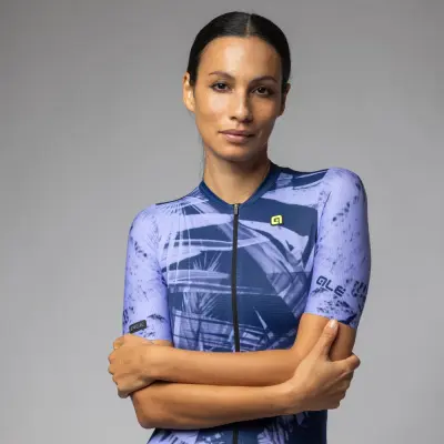 Letní cyklistický dres ALÉ dámský PALM PR-E