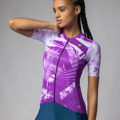 Letní cyklistický dres ALÉ dámský PALM PR-E