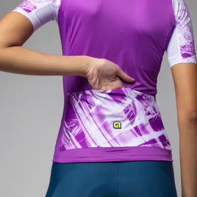 Letní cyklistický dres ALÉ dámský PALM PR-E