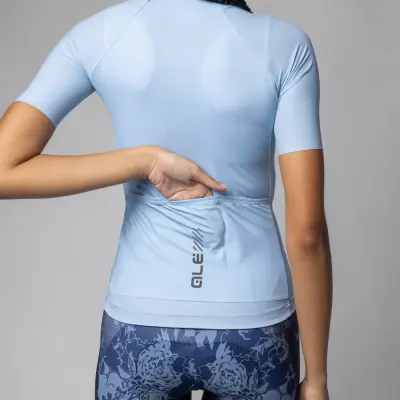 Letní cyklistický dres ALÉ dámský COLOR BLOCK PRAGMA