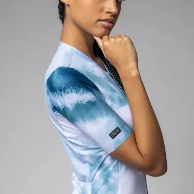 Letní cyklistický dres ALÉ dámský ATMOSFERA PR-E