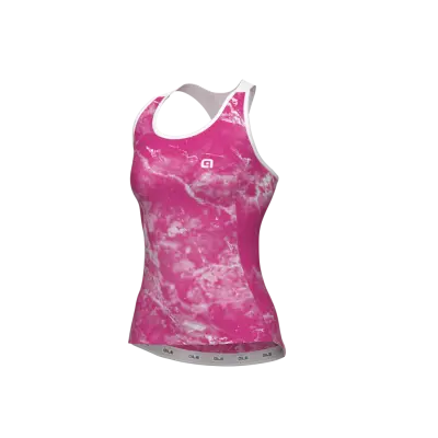Letní cyklistický dres ALÉ dámský MARBLE PRAGMA