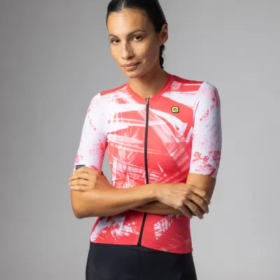 Letní cyklistický dres ALÉ dámský PALM PR-E