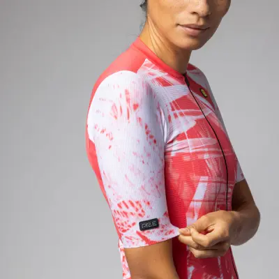 Letní cyklistický dres ALÉ dámský PALM PR-E