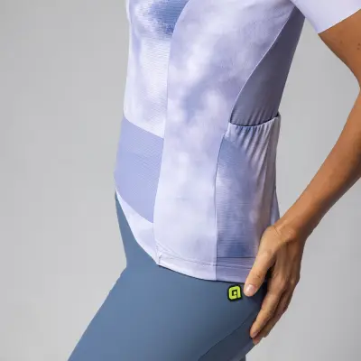 Letní cyklistický dres ALÉ dámský ATMOSFERA PR-E