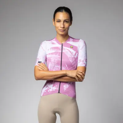 Letní cyklistický dres ALÉ dámský PALM PR-E