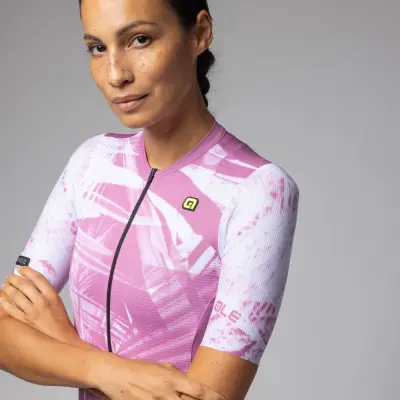 Letní cyklistický dres ALÉ dámský PALM PR-E