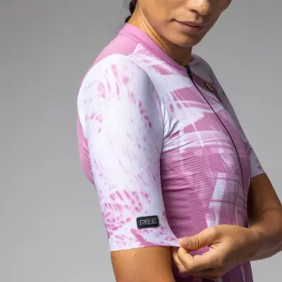 Letní cyklistický dres ALÉ dámský PALM PR-E