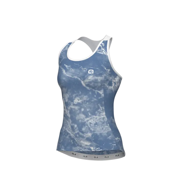 Letní cyklistický dres ALÉ dámský MARBLE PRAGMA