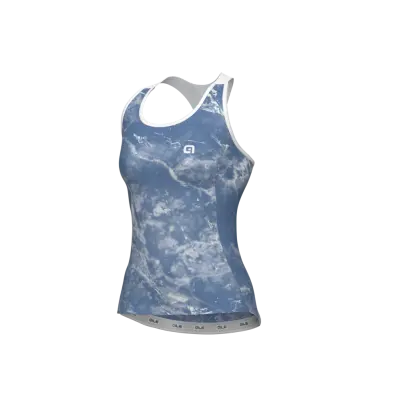 Letní cyklistický dres ALÉ dámský MARBLE PRAGMA