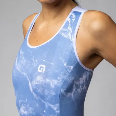 Letní cyklistický dres ALÉ dámský MARBLE PRAGMA