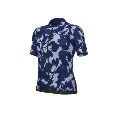 Letní cyklistický dres ALÉ dámský FLOWER PRAGMA