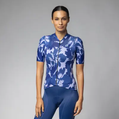 Letní cyklistický dres ALÉ dámský FLOWER PRAGMA