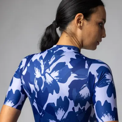 Letní cyklistický dres ALÉ dámský FLOWER PRAGMA