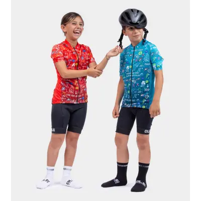 Dětské letní cyklistické kalhoty ALÉ BIMBO / KID  KID