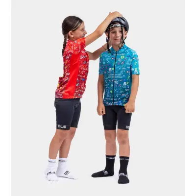 Dětské letní cyklistické kalhoty ALÉ BIMBO / KID  KID