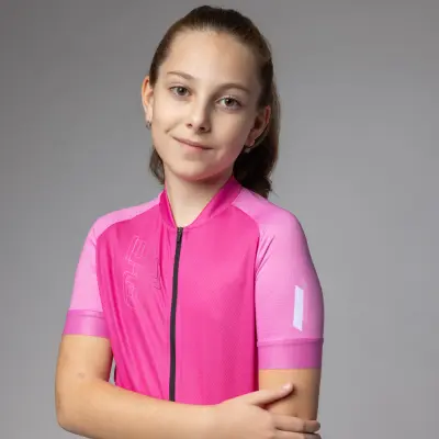 Letní cyklistický dres ALÉ dětský FOLLOW ME KID