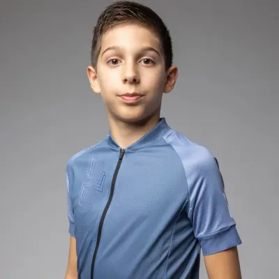 Letní cyklistický dres ALÉ dětský FOLLOW ME KID