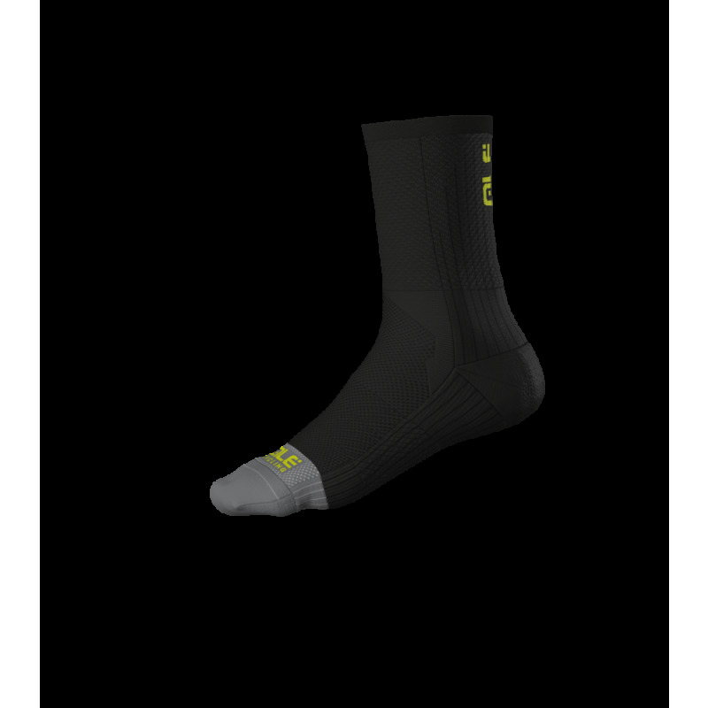 Letné cyklistické ponožky Alé Cycling Color Block čierne