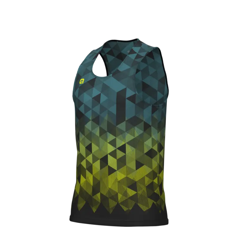 Letní cyklistický dres ALÉ pánský RUNNING ECLECTIC