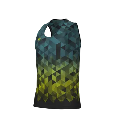 Letní cyklistický dres ALÉ pánský RUNNING ECLECTIC