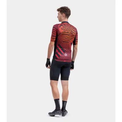 Letní cyklistický dres ALÉ pánský PR-S CHECKER