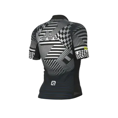 Letní cyklistický dres ALÉ pánský PR-S CHECKER