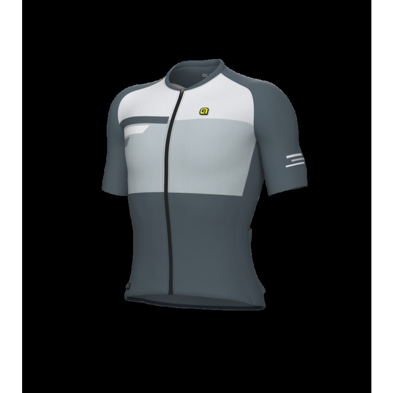 Letný cyklistický pánsky dres Alé Cycling Radar PR-E sivý
