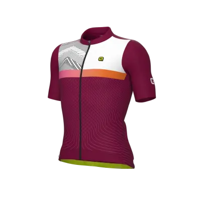 Letní cyklistický dres ALÉ pánský ZIG ZAG PR-S