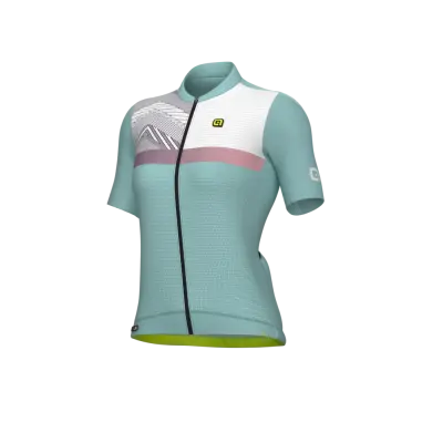 Letní cyklistický dres ALÉ dámský ZIG ZAG PR-S