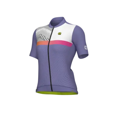 Letní cyklistický dres ALÉ dámský ZIG ZAG PR-S