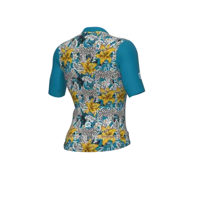 Letní cyklistický dres ALÉ dámský HIBISCUS PR-E