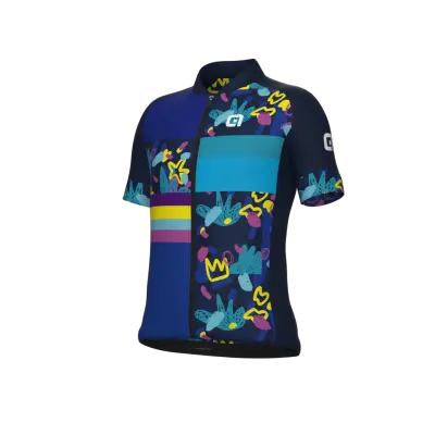 Dětský letní cyklistický dres ALÉ PASTEL KID