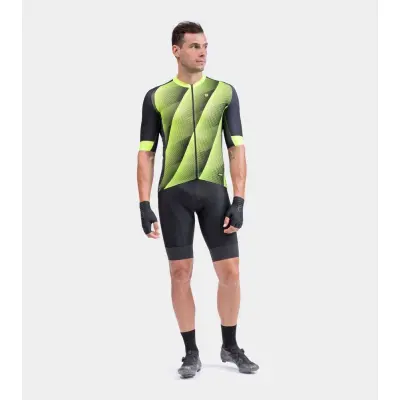 Letní cyklistický dres ALÉ pánský PR-R SQUARE